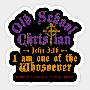 I am Whosoever Sticker